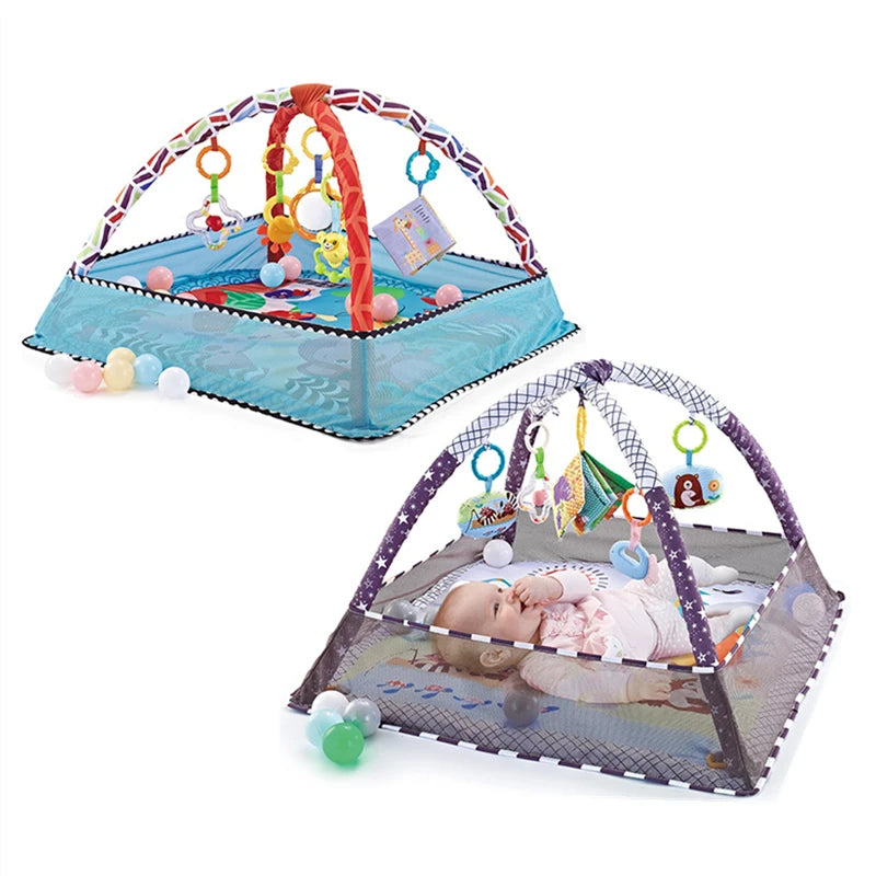 Baby Fitness Frame Crawling Game Blanket