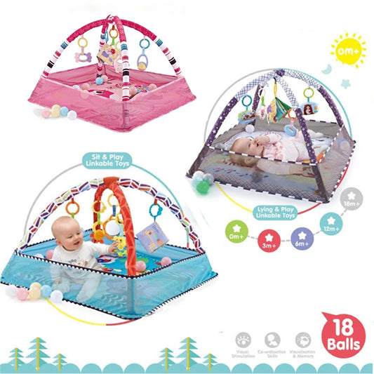 Baby Fitness Frame Crawling Game Blanket