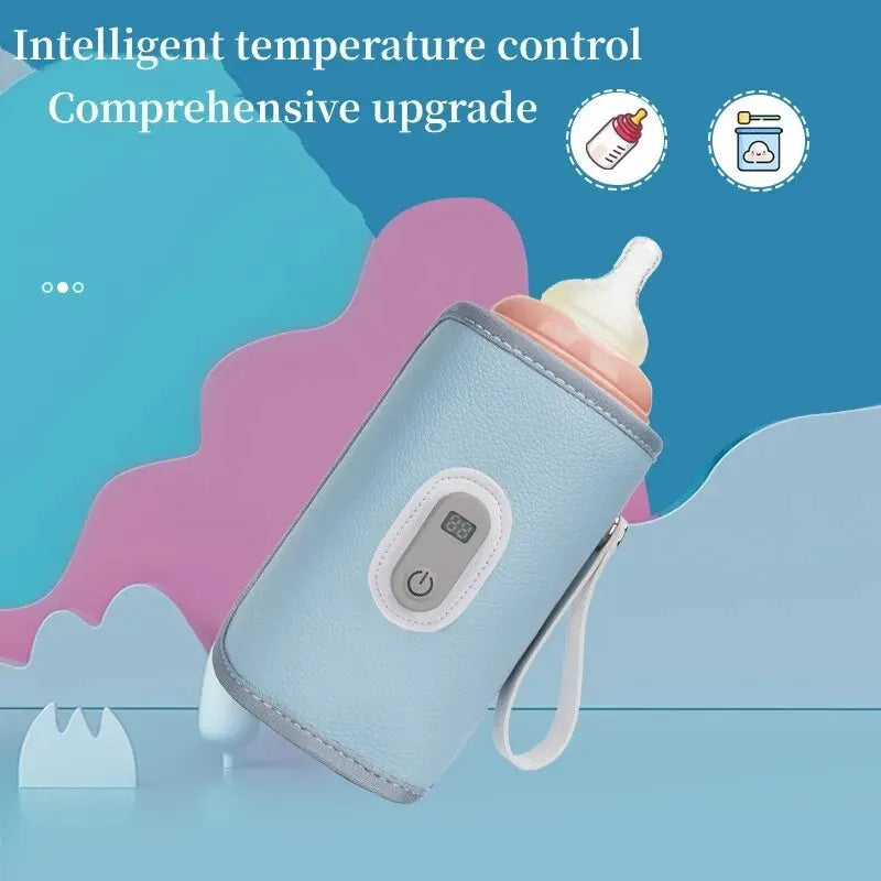 Digital Insulation Cover with Heating for Baby Milk Bottle