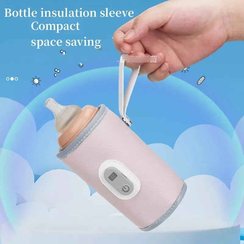 Digital Insulation Cover with Heating for Baby Milk Bottle