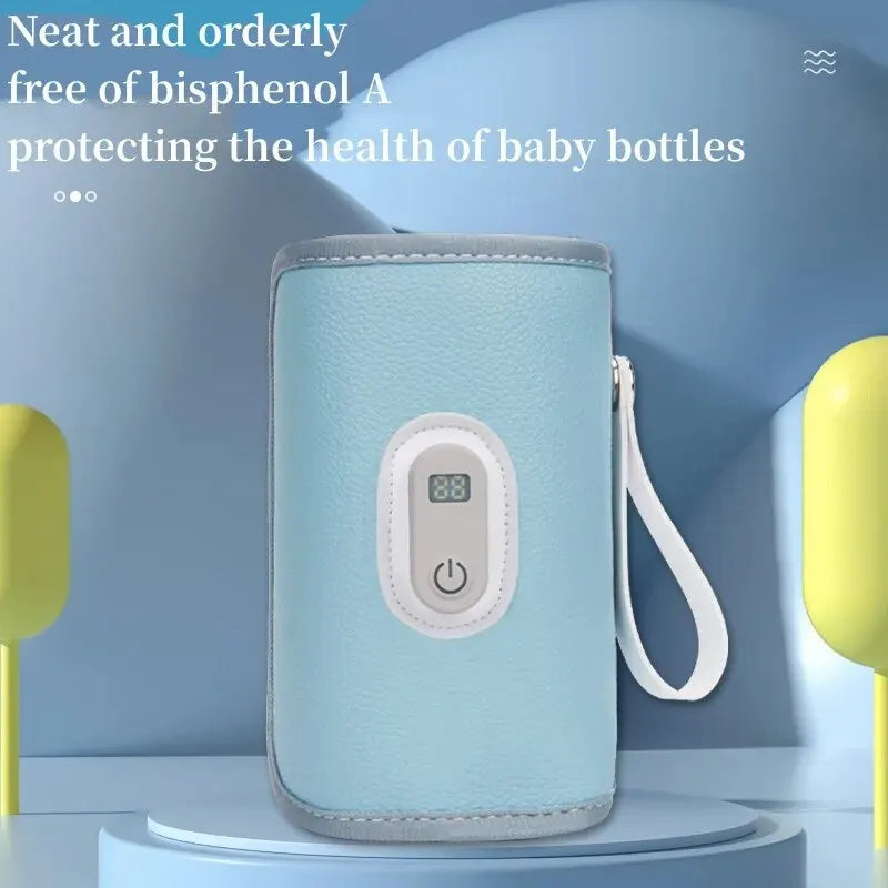 Digital Insulation Cover with Heating for Baby Milk Bottle