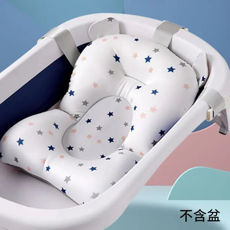 Baby Bath Tub Pad Chair Newborn Bathtub Pillow